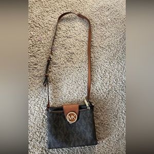 Michael Kors crossbody flap purse